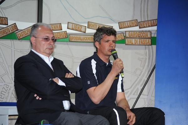 Paolo Savoldelli spoke to the press after stage 3 - Savoldelli was known as one of the fastest descenders in the peloton in his day.