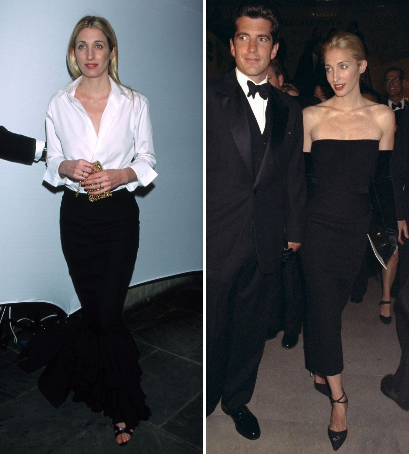 carolyn bessette kennedy's style in the 90s