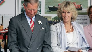 Camilla and Charles in Norfolk.