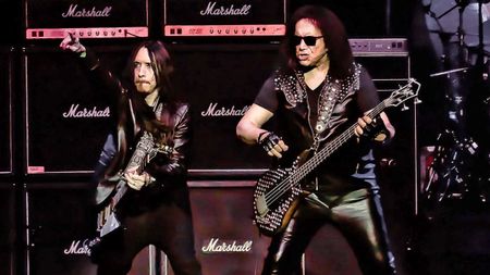 Gene Simmons and Jason Walker perform as The Gene Simmons Band