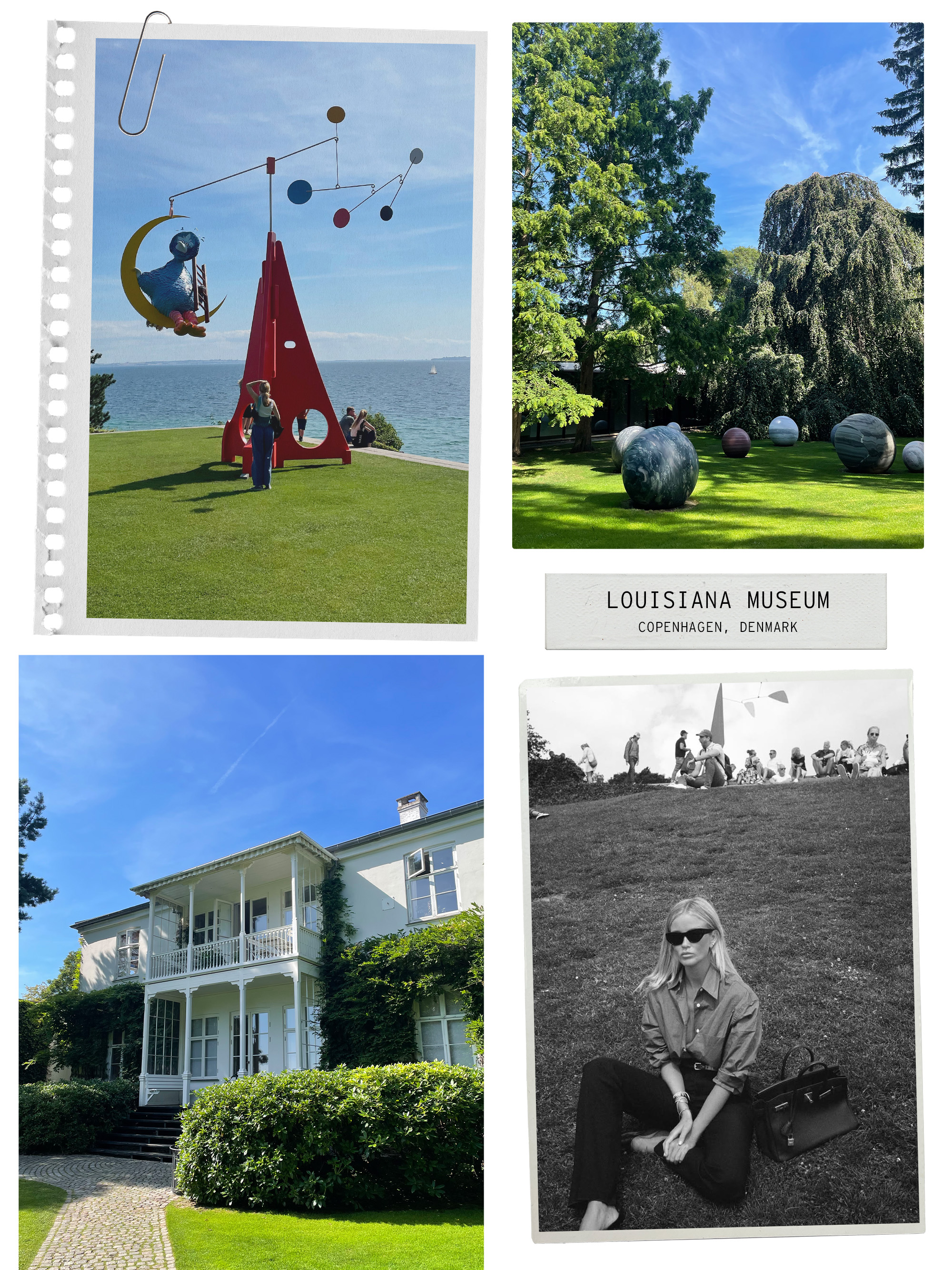 a collage of art landmarks including museums, galleries, and homes worth traveling for