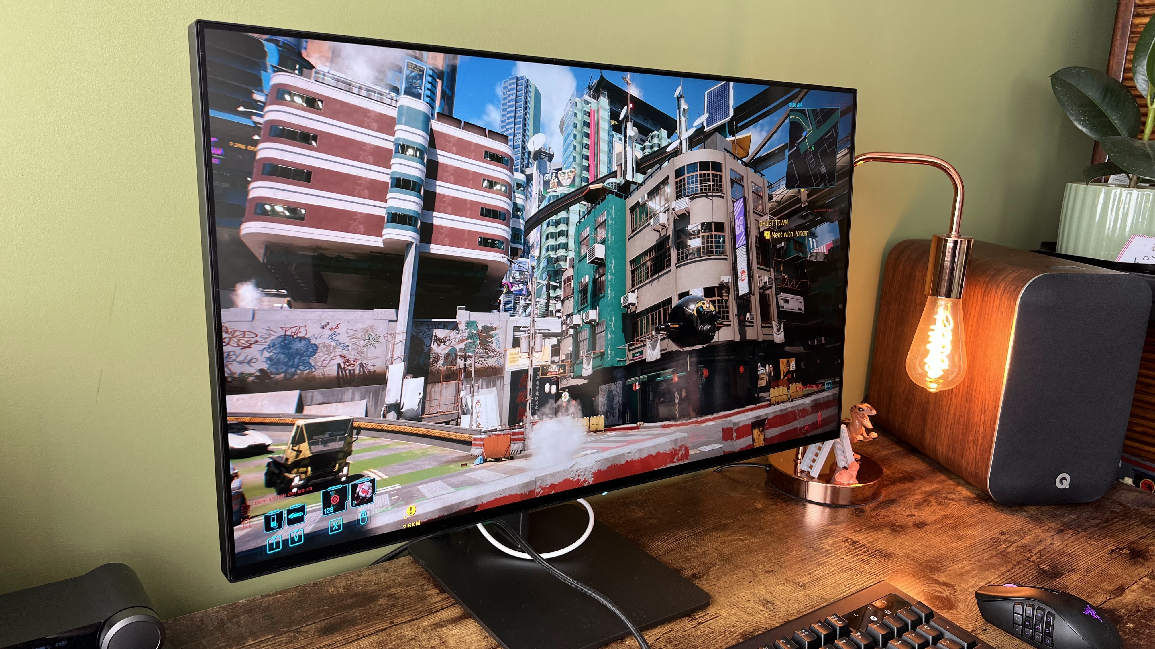 Monitor mengkilap Spektrum Adonan 4K 144Hz