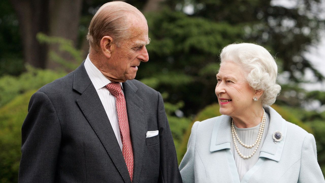 HM The Queen Elizabeth II and Prince Philip, The Duke of Edinburgh re-visit Broadlands, to mark their Diamond Wedding Anniversary on November 20. The royals spent their wedding night at Broadlands in Hampshire in November 1947, the former home of Prince Philip&#039;s uncle, Earl Mountbatten. 