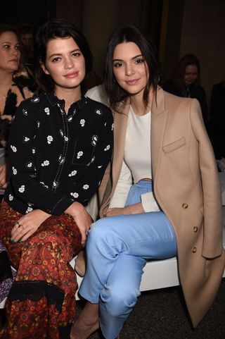 Kendall Jenner & Pixie Geldof On The London Fashion Week FROW