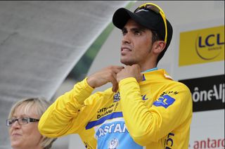 Alberto Contador, Criterium du Dauphine 2010, stage 1