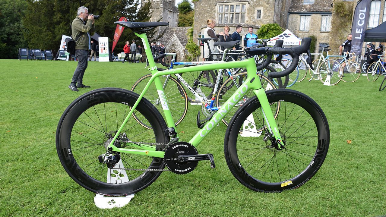 One of Colnago's aero offerings, the V1-R