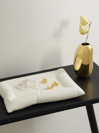 CompletedWorks Cushion Large Ceramic Tray