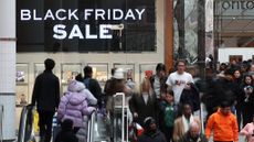 Black Friday at the mall