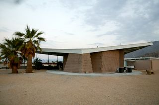 Exterior view of The Palm Springs Visitors Centre