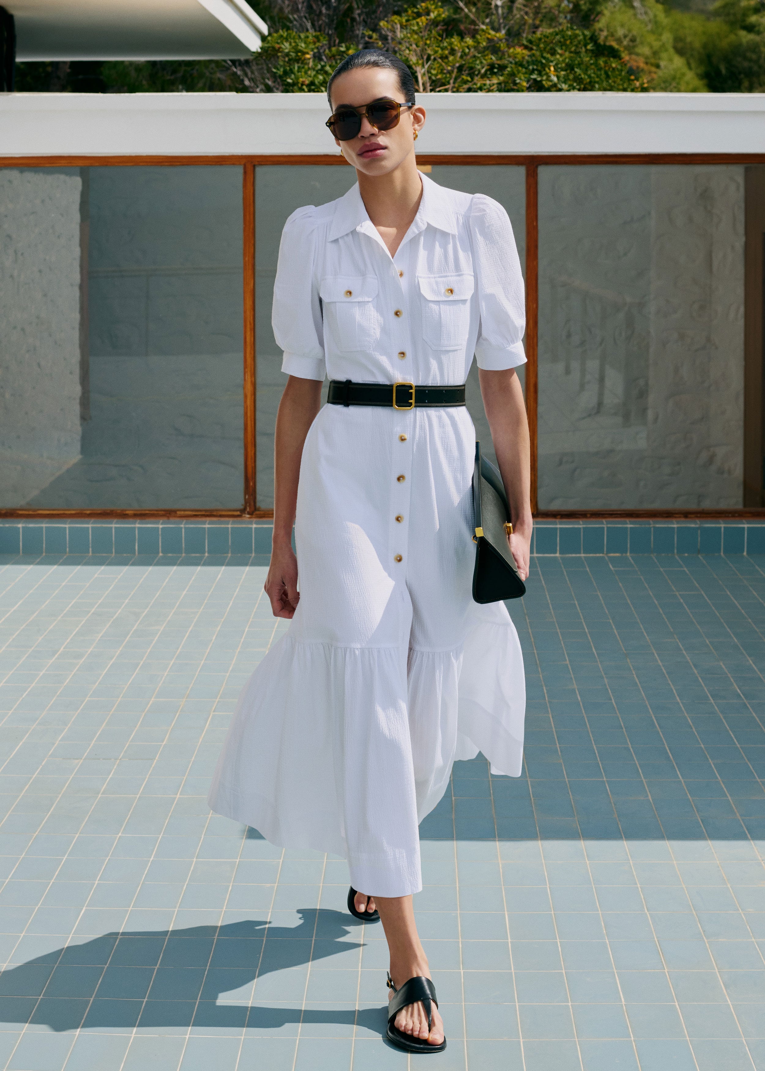 Midi Shirt Dress