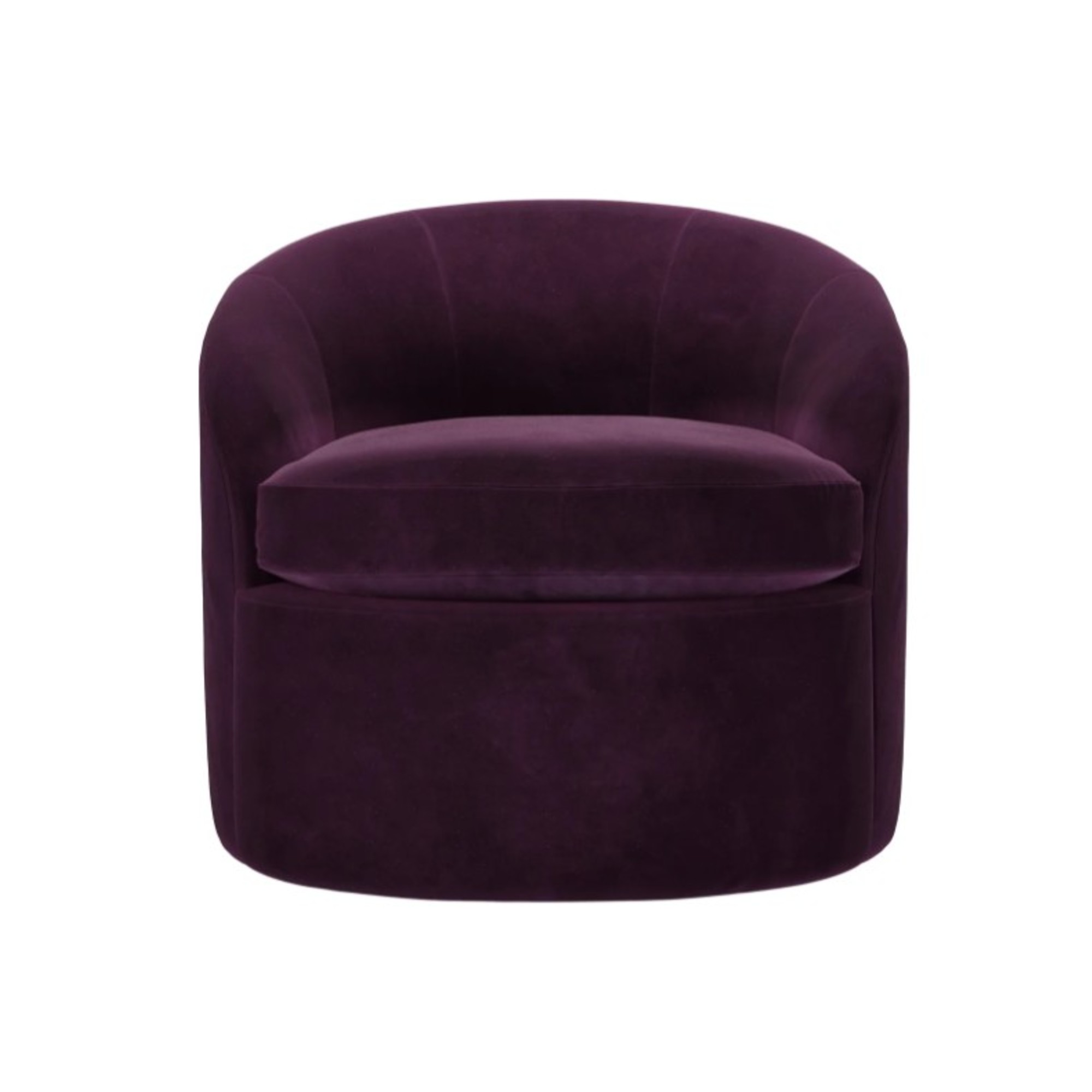 Sofa.com Quinn Armchair in Damson Smart Velvet