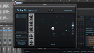 Use Dolby Atmos Beam to position your audio using a virtual head