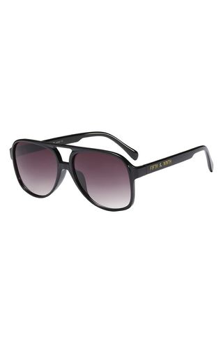 Kingston Aviator 60mm Oval Sunglasses