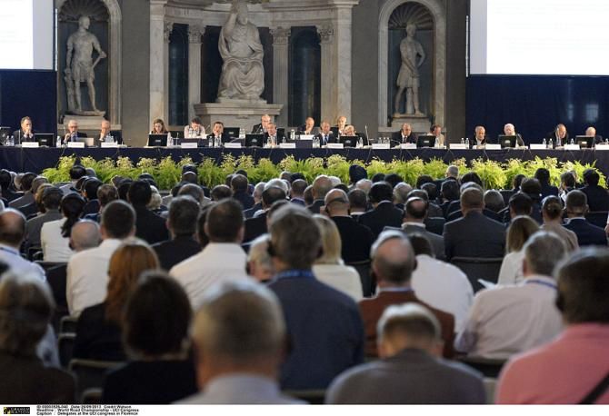 The UCI Congress in session