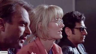 Doctor Grant, Doctor Satler og Doctor Malcolm in Jurassic Park-filmen fra 1993