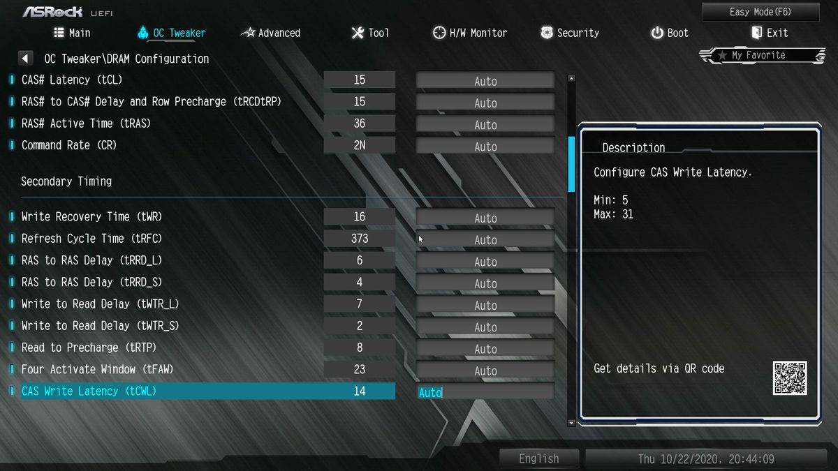 ASRock Z490M Pro4 BIOS