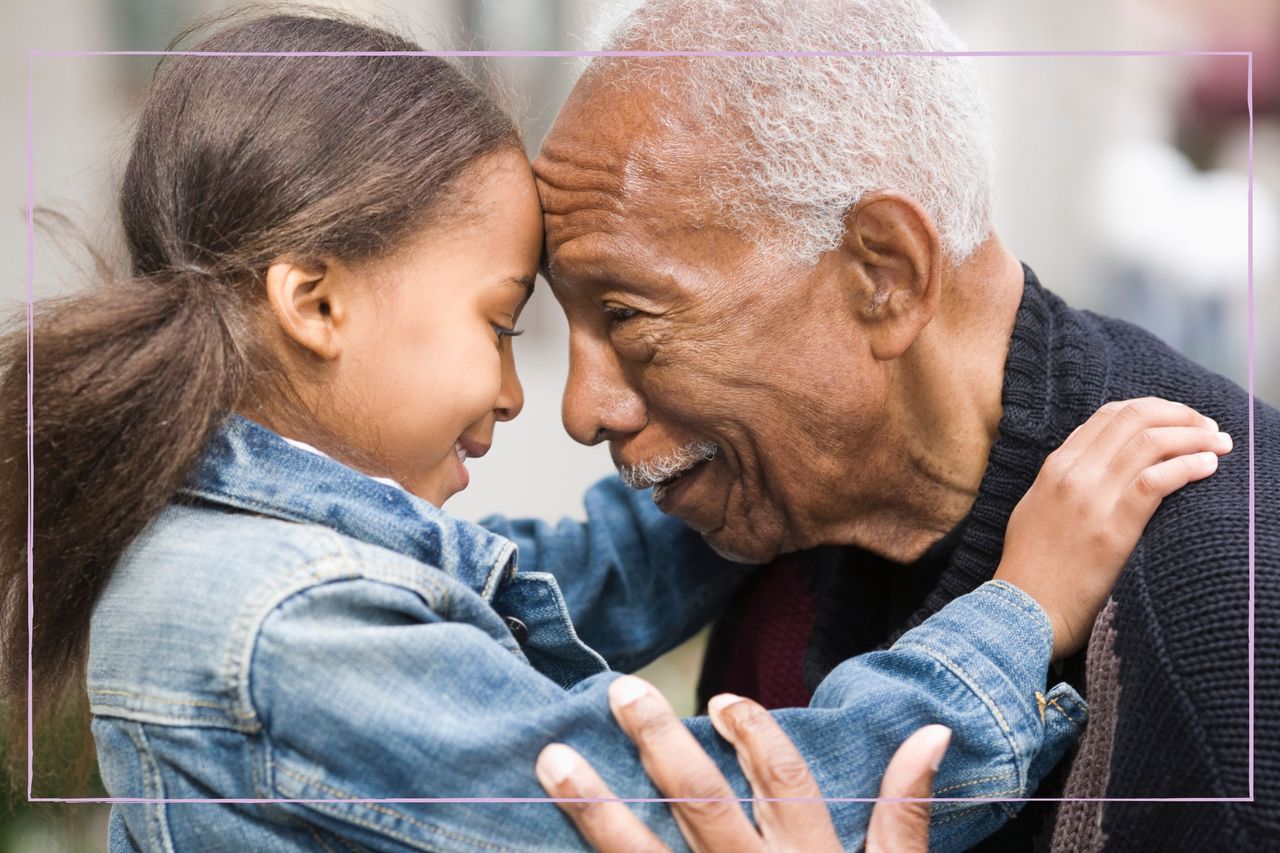 Grandparent with grandchild 