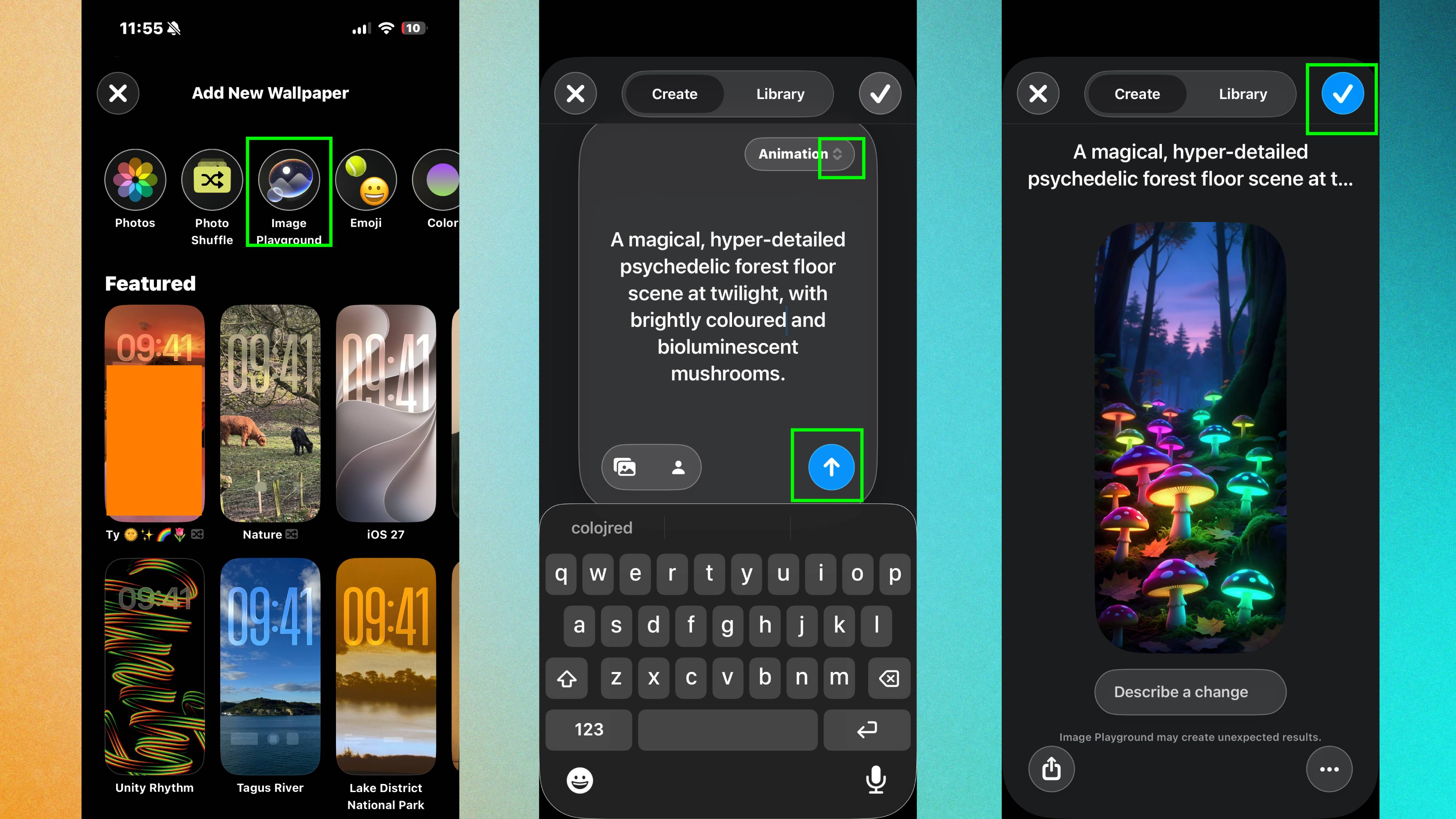 How to create your own iPhone wallpapers using Image Playground in iOS 27
