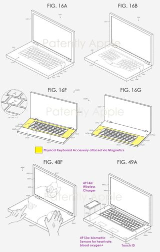 Apple MacBook patents