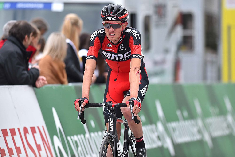 Tejay van Garderen finishesd outside the top 10 during stage 4 of the Tour de Romandie