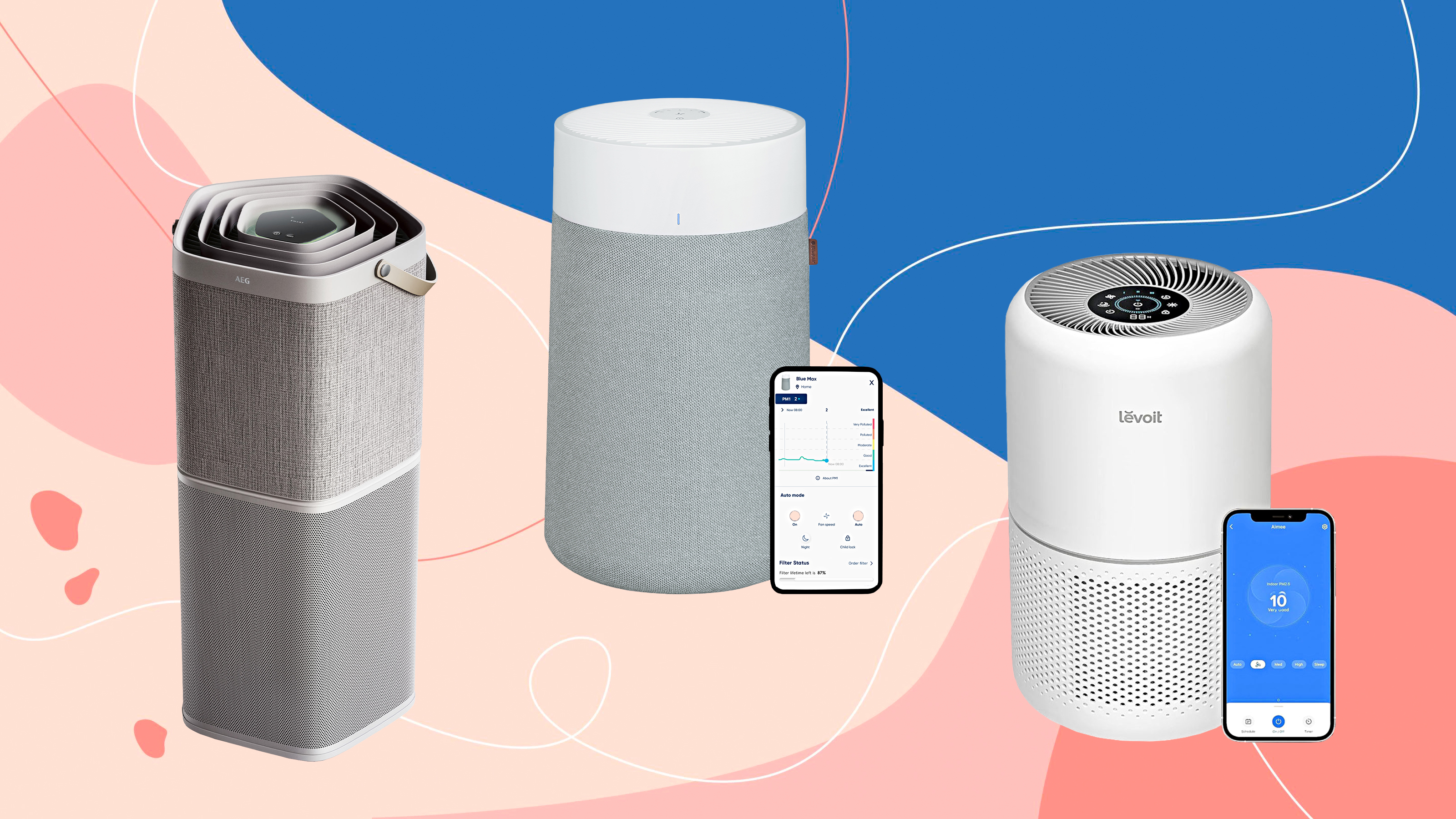  Xiaomi Air Purifiers for Home Bedroom, Allergen Removal, Smart  WiFi Alexa, Large Room Air Purifier Ultra Quiet Auto, PM2.5 Air Quality,  HEPA Filter Cleaner for Pets Hair, Odor, Dust, Smoke, 4Compact: Home &  Kitchen