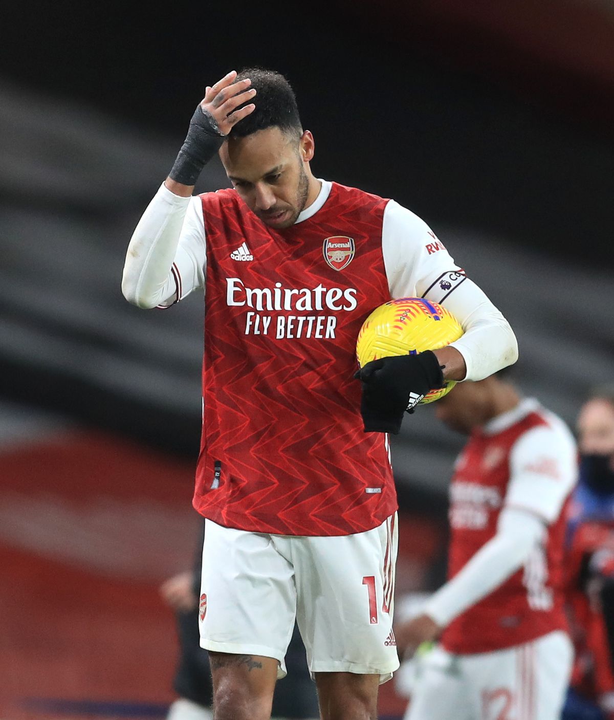 Arsenal’s Pierre-Emerick Aubameyang has had struggles on and off the pitch this season.