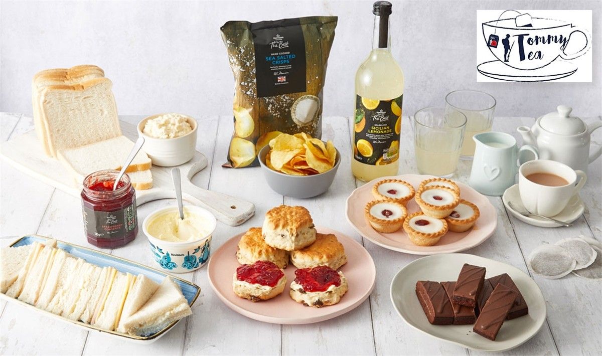 Get Morrisons afternoon tea box delivered straight to your door