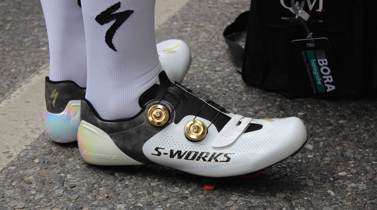 Special shoes for the double World Champion