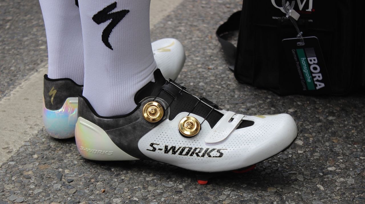 Special shoes for the double World Champion