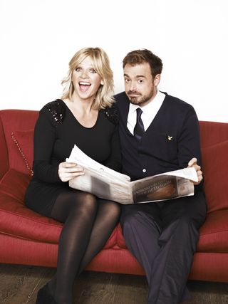 A quick chat with Zoe Ball and Jamie Theakston