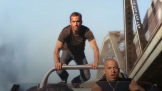 Paul Walker and Vin Diesel in Fast Five