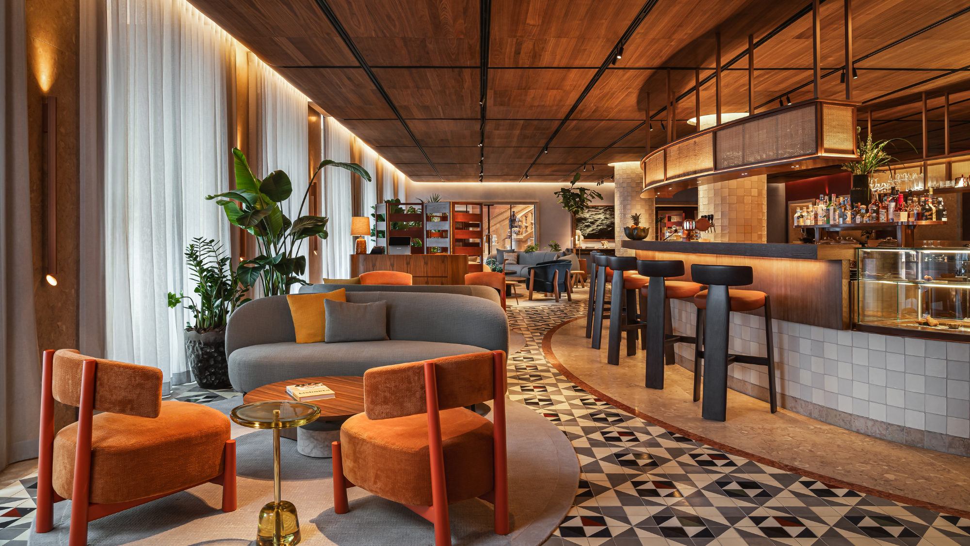 Lounge at Andaz Lisbon