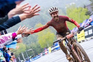 'Crazy conditions' &ndash; New South Korean leg of Mountain Bike XCO World Series 'turns into a running competition' as Sina Frei and Dario Lillo master the mud