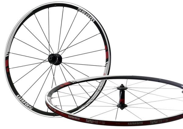 SRAM says low profile hubs reduce drag and help to focus support for the entire wheel around the oversized axles.