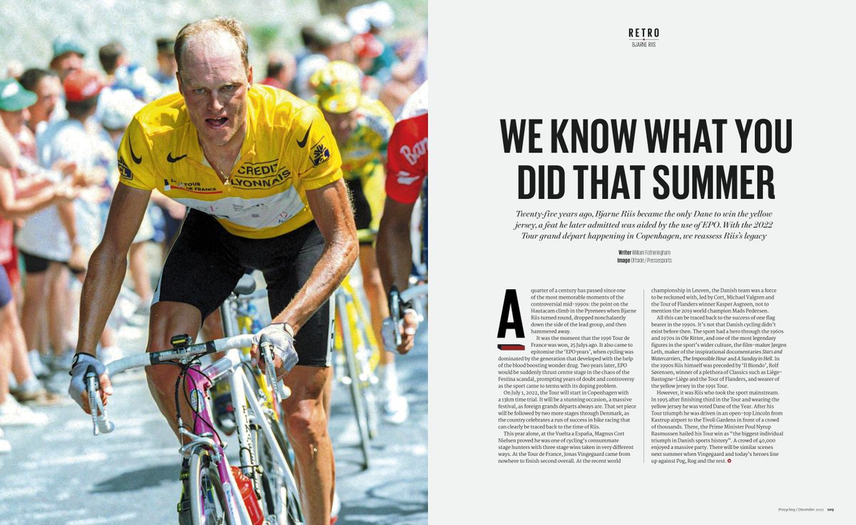 A look at Bjarne Riis