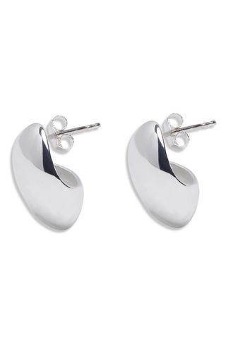 Oval Stud Earrings