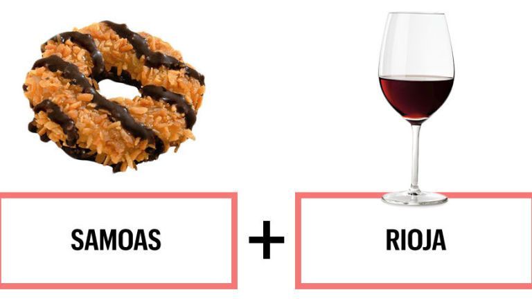 Wine, cookie