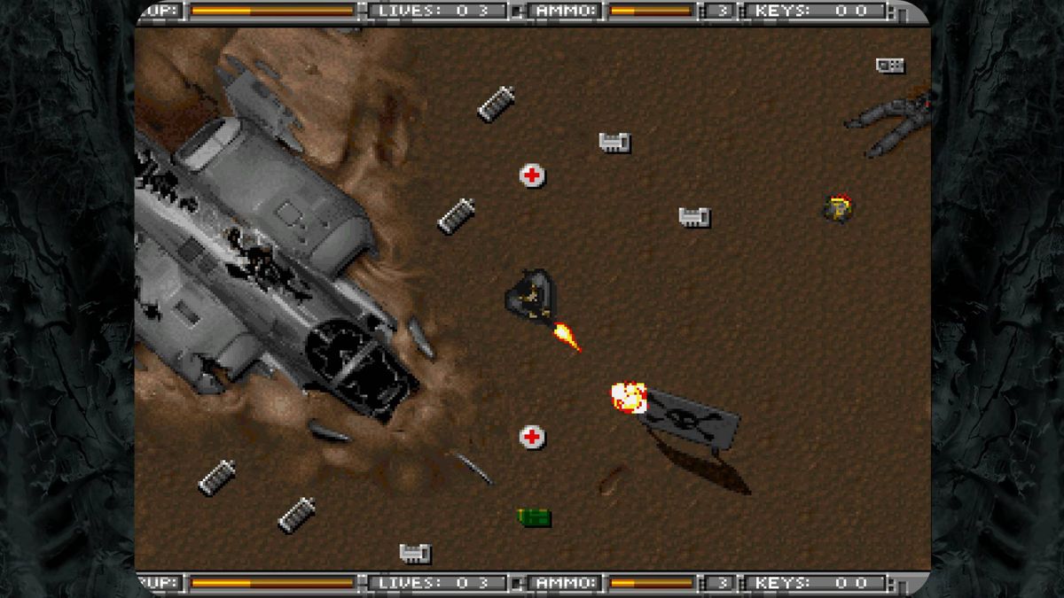 Alien Breed Tower Assult gameplay screenshot.