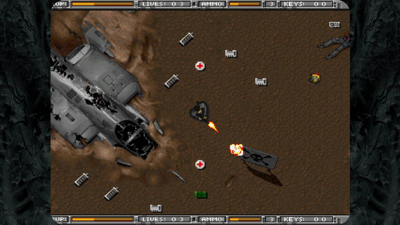 Alien Breed Tower Assult gameplay screenshot.