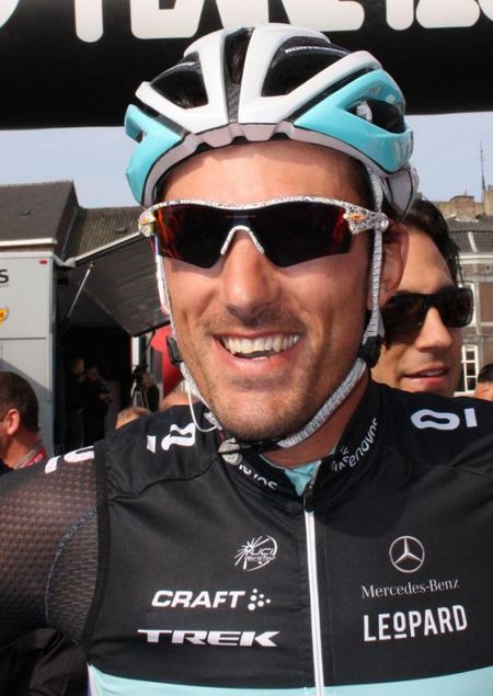 A relaxed Fabian Cancellara has said he'll be heading for some junk food as soon as the race, and his spring, is over