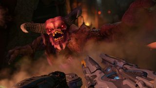 Doom 2016 Baron of Hell PS4 Xbox One PC Bethesda