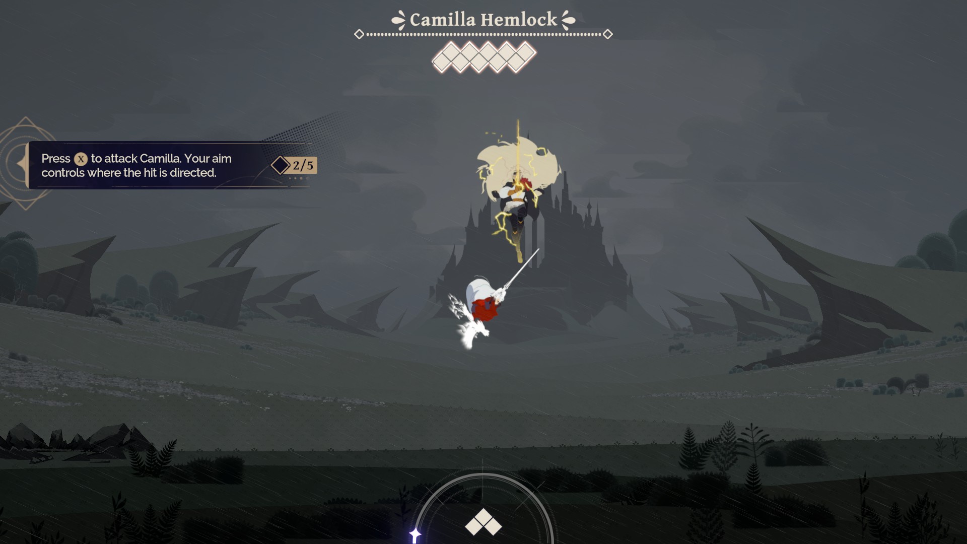 An example of At Fate's End combat system.