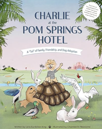 Charlie at the Pom Springs Hotel by Lara Eurdolian King$18.49 from Amazon