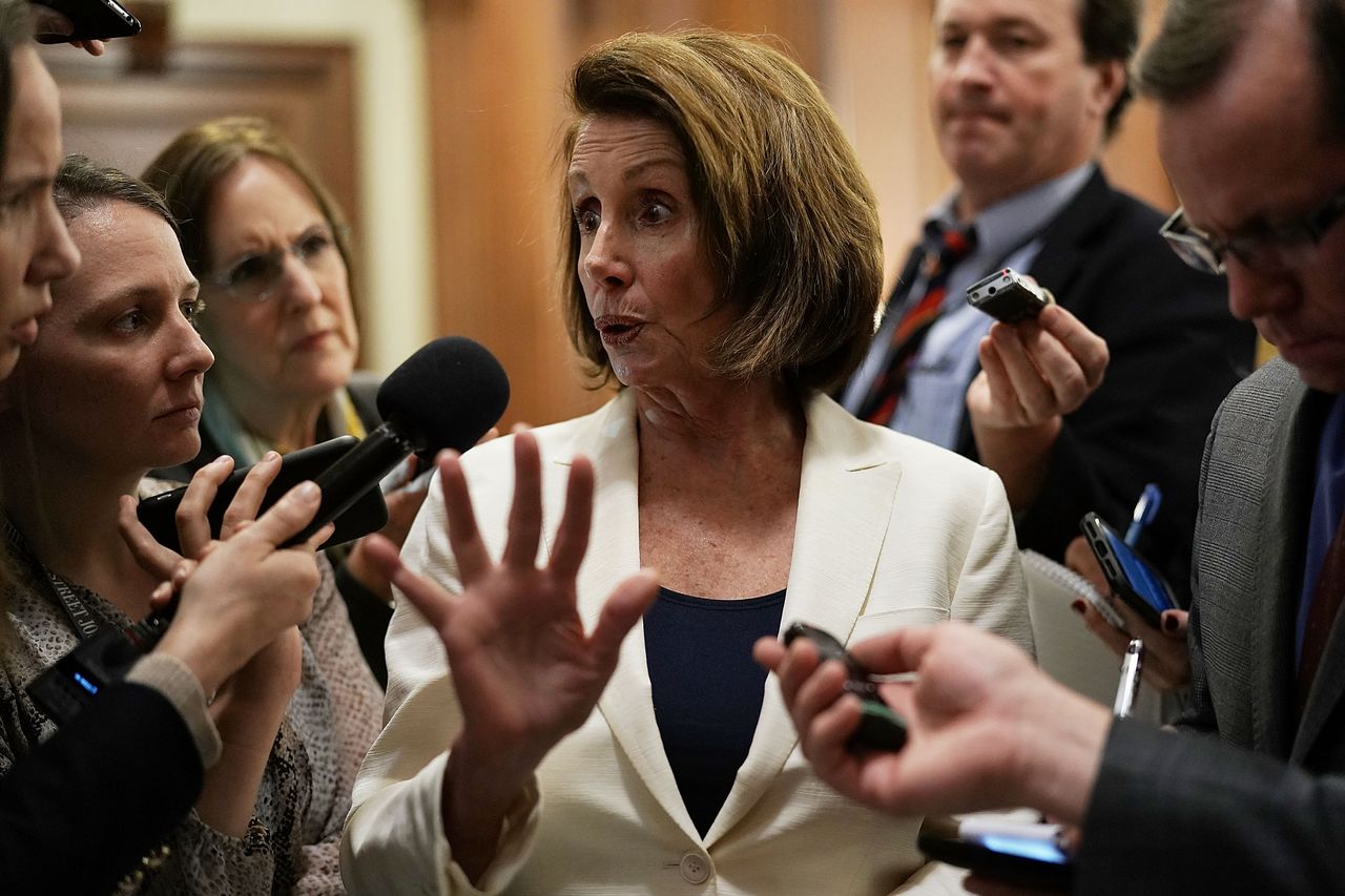 Nancy Pelosi at the Capitol