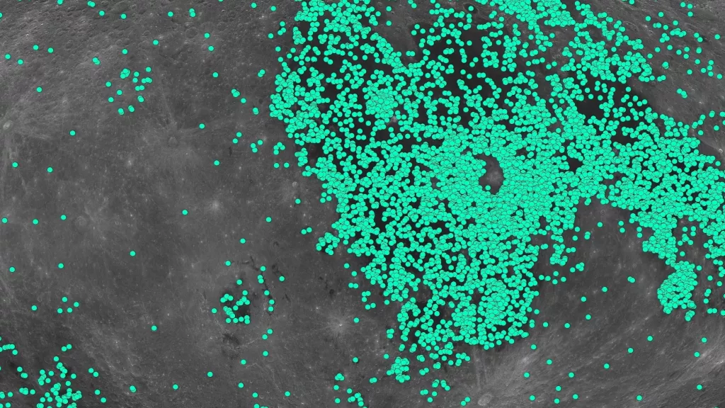 The moon has way (way) more craters than we thought