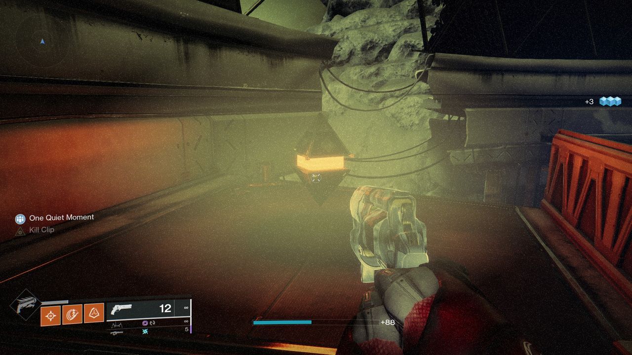 Destiny 2 Override Frequency inside the dome
