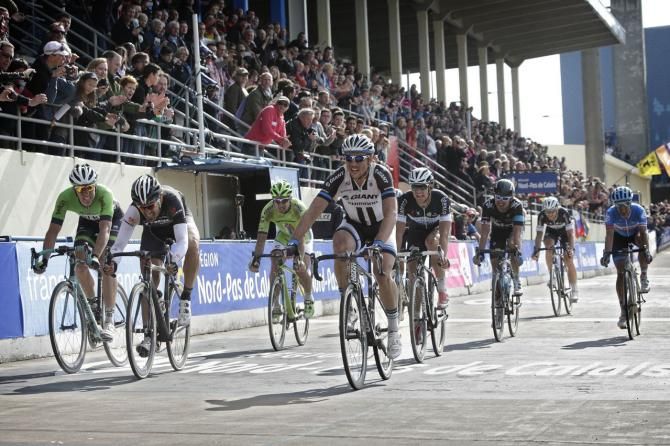 John Degenkolb (Giant-Shimano) wins the sprint for second place