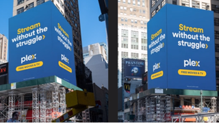 Plex Billboards during NewFronts