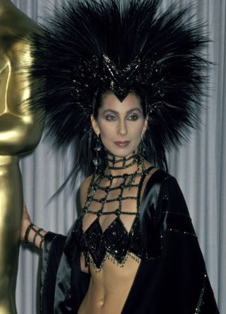 Cher at the 58th Annual Academy Awards