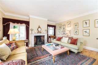 The drawing room at Offley House, Hertfordshire